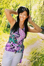 Elena , 48 years old – black hair,  grey eyes from Poltava, Ukraine - Photo 24344