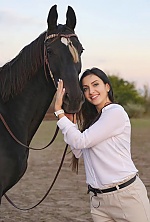 Elena , 38 years old – brunette hair,  green eyes from Dnipro, Ukraine - Photo 1419081