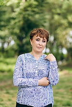 Oksana , 49 years old – blonde hair,  blue eyes from Myrnohrad, Ukraine - Photo 1493977