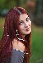 Anna , 21 years old – red hair,  grey eyes from Cherkasy, Ukraine - Photo 1727018