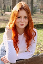 Nataliia , 19 years old – red hair,  green eyes from Ivano-Frankivsk, Ukraine - Photo 1786627