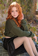 Nataliia , 19 years old – red hair,  green eyes from Ivano-Frankivsk, Ukraine - Photo 1861767