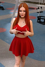 Nataliia , 20 years old – red hair,  green eyes from Ivano-Frankivsk, Ukraine - Photo 2014330