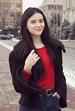 Olesia , 18 years old – black hair,  brown eyes from Cherkasy, Ukraine - Photo 1891058