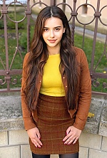 Khrystyna , 21 years old – brunette hair,  brown eyes from Ivano-Frankivsk, Ukraine - Photo 1965393