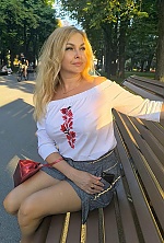 Irina , 55 years old – blonde hair,  blue eyes from Kharkiv, Ukraine - Photo 2010997