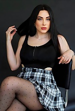 Daria , 30 years old – black hair,  blue eyes from Rozhniativ, Ukraine - Photo 2079375