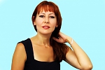 Lilia , 48 years old – red hair,  brown eyes from Yenakieve, Donetsk region, Ukraine - Photo 48793