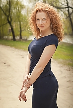 Elena , 42 years old – red hair,  blue eyes from Kharkov, Ukraine - Photo 79366